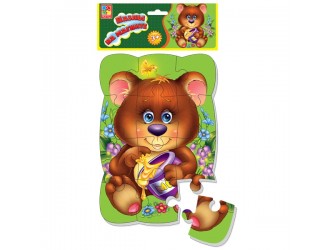 Puzzle magnetic A5 "Ursulet" Vladi Toys