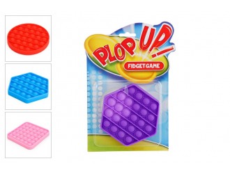 Jucarie Antistres Pop It 12,5cm 3 forme diverse culori