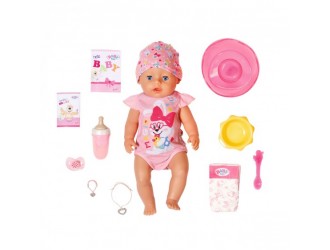 Papusa bebelus Baby Born 43 cm seria Imbratisari blande Fetita fermecata cu accesorii