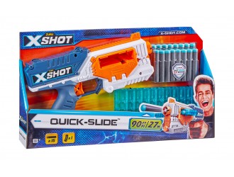 Jucarie Pistol QUICK SLIDE X-SHOT (16 cartuse) 660091