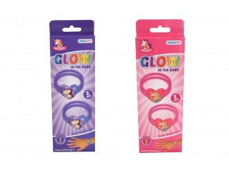 Set Bratara fosforescenta Unicorn 2 buc