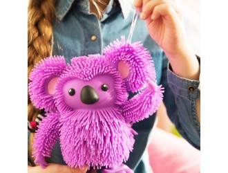 Jucarie muzicala interactiva Koala violet Jiggly Pup