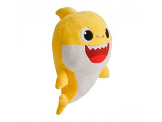 Jucarie de plus muzicala Baby Shark Bebelusul Rechin 30cm