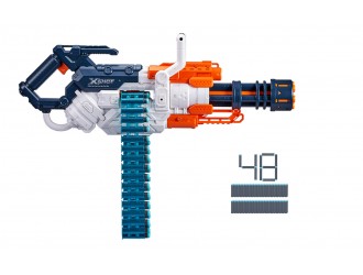 Blaster mitraliera X-SHOT CRUSHER 48cartuse 01094