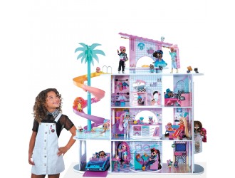 Set CASA L.O.L. SURPRISE! seria "O.M.G." 4 etaje 85 surprize