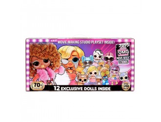 Set de joaca STUDIO L.O.L. SURPRISE! seria "Movie" cu 12 papusi