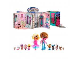 Set de joaca STUDIO L.O.L. SURPRISE! seria "Movie" cu 12 papusi