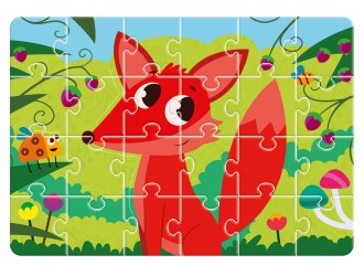 Puzzle Fox 24 piese Roter Kafer