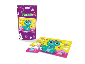Puzzle Fairy Cat 24 piese Roter Kafer
