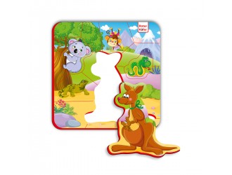 Puzzle magnetic Animalele Australiei Roter Kafer