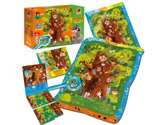 Joc educativ "Puzzle-detective.Forest story" Roter Kafer