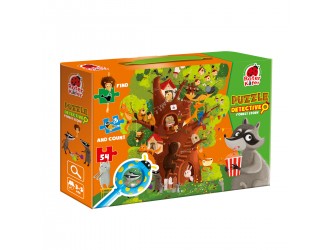 Joc educativ "Puzzle-detective.Forest story" Roter Kafer