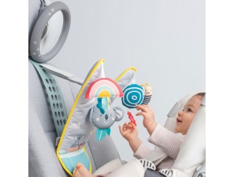 Jucarie de dezvoltare pentru bebelusi in automobil Koala cu oglinda Taf Toys