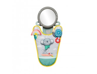 Jucarie de dezvoltare pentru bebelusi in automobil Koala cu oglinda Taf Toys