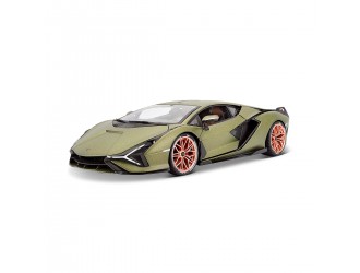 Model auto Lamborghini Sian FKP 37 (1:18) verde metalic mat Bburago