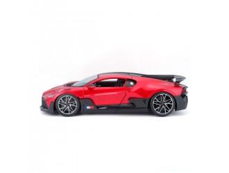 Model auto Bugatti Divo (1:18) rosu metalic Bburago