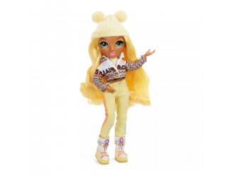 Papusa Rainbow High "Winter Break" - SUNNY MADISON cu accesorii