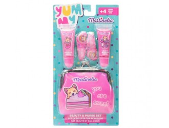 Set de frumusete cu portmoneu Martinelia ”YUMMY”, 4 piese