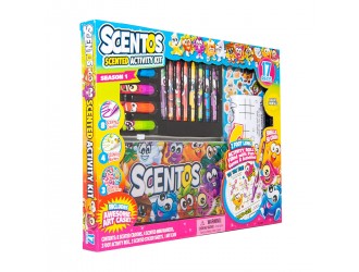 Set pentru creatie cu creioane si markere SCENTOS Compania Vesela