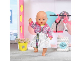 Imbracaminte pentru plimbare pentru papusa Baby Born de 43 cm