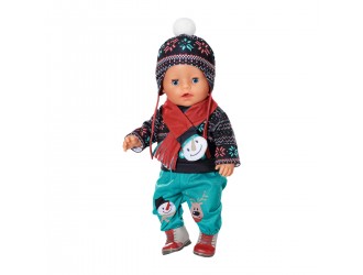 Advent Calendar cu imbracaminte pentru papusa Baby Born de 43 cm