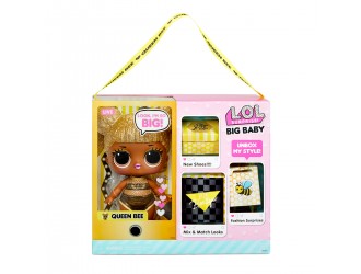 Set cu Mega Papusa L.O.L. Surprise! seria Big B.B.Doll QUEEN BEE