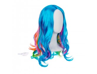 Peruca par lung multicolor Rainbow High