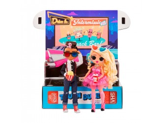 Set 2 papusi L.O.L. SURPRISE! O.M.G. Movie Magic - Tough Dude& Pink Chick