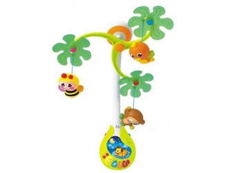 Carusel pentru pat cu muzica si lumina