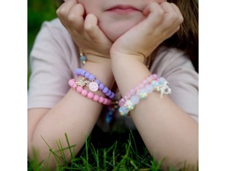 Set accesorii 2 bratari Pretty Pastel Soft Touch Great Pretenders