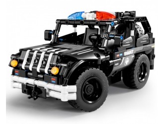 XTech Bricks: 2in1, Police Car, R/C 4CH, 355 pcs