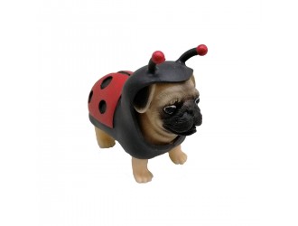 Jucarie stretch catelus costumat Dress Your Puppy S1 (pug-buburuza)