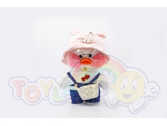 Jucarie de plus Ratusca Lalafanfan Cafe Mimi 30cm. - model 6