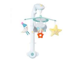 Jucarie muzicala pentru patuc cu proiector Taf Toys