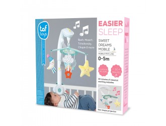 Jucarie muzicala pentru patuc cu proiector Taf Toys