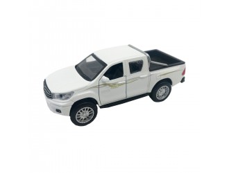 Macheta auto TOYOTA HILUX Technopark 1:32 alba