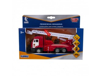 Macheta auto Kamaz Pompieri Technopark (sunete si lumini)
