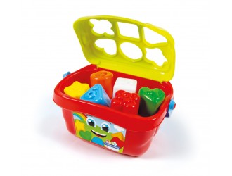 Cos-Sorter cu blocuri moi forme CLEMENTONI 17106