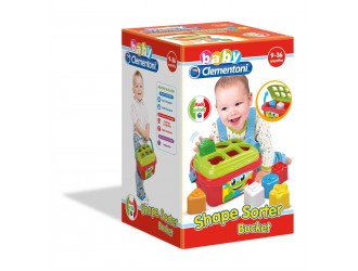 Cos-Sorter cu blocuri moi forme CLEMENTONI 17106