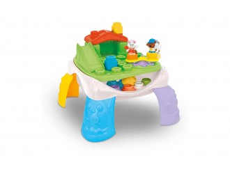 Set masuta cu blocuri moi CLEMMY 11PCS 14817