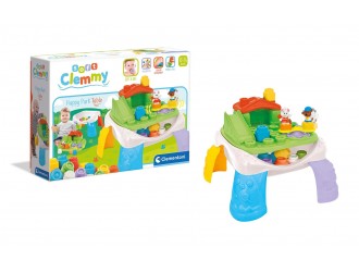 Set masuta cu blocuri moi CLEMMY 11PCS 14817