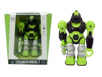 Jucarie ROBOT THUNDERBOLT cu sunete si lumini 25CM 25356