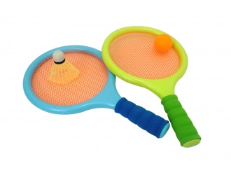 Set palete cu minge si fluturas UNIKATOY 25395