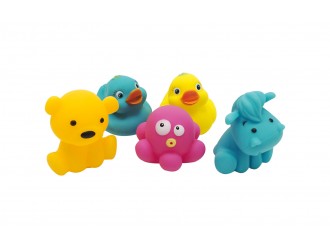 Jucarii pentru baie figurine ANIMALE 5PCS UNIKATOY 25414