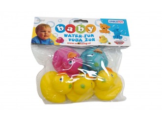 Jucarii pentru baie figurine Ratuste diverse culori 5PCS UNIKATOY 25415