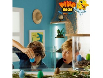 Jucarie crescatoare in ou surrpiza Dinno Eggs (Cer, Pamant, Mare) diverse modele