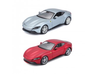 Macheta auto Ferrari Roma (1:24) gri/rosu metalic Bburago
