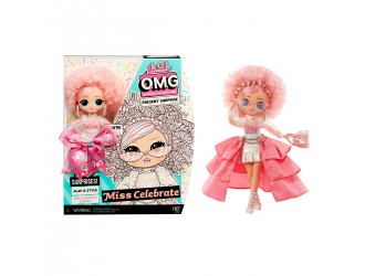 Papusa L.O.L. SURPRISE! Seria O.M.G MISS CELEBRATE Seria 2 - cu accesorii