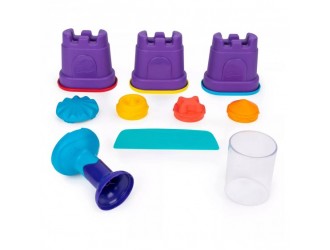 Set Nisip Kinetic Rainbow Mix 3 culori Kinetic Sand