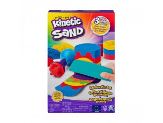 Set Nisip Kinetic Rainbow Mix 3 culori Kinetic Sand
